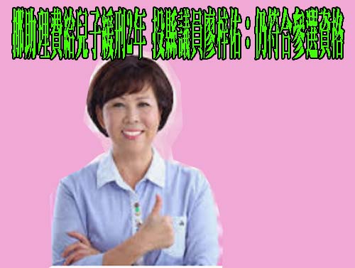 挪助理費給兒子緩刑2年 投縣議員廖梓佑：仍符合參選資格