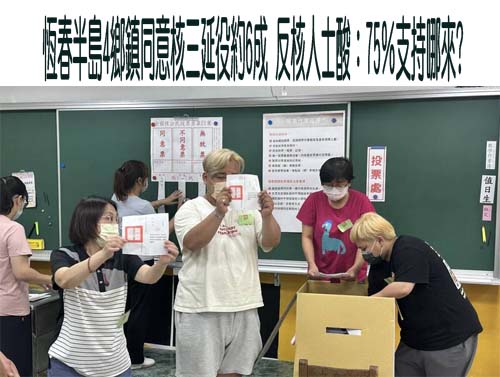 重啟核三公投冷清 立委楊曜拒絕投票：11億打水漂、浪費公帑