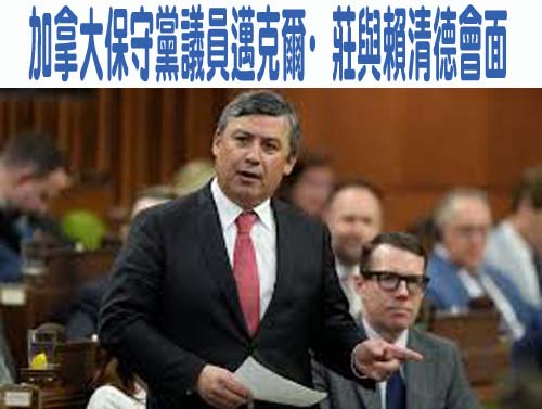 加拿大保守黨議員邁克爾·莊與賴清德會面