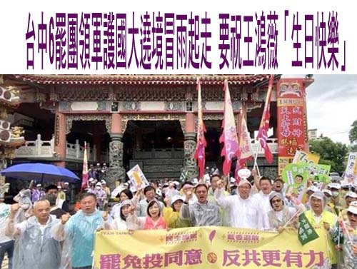 王鴻薇口誤稱「大罷免大成功」 顏擇雅：眾神給罷團最好的打氣