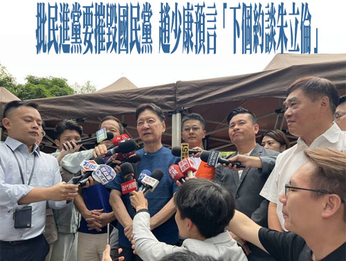 徐巧芯永春市場宣講被比中指 曹興誠：惡有惡報