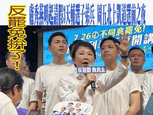 國民黨投書日媒質疑罷免 民進黨反譏造謠告洋狀