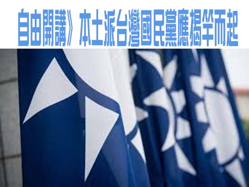 本土派台灣國民黨應揭竿而起