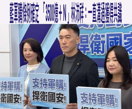 表態挺國民黨版「3500+N」 楊瓊瓔：不為三無軍購背書