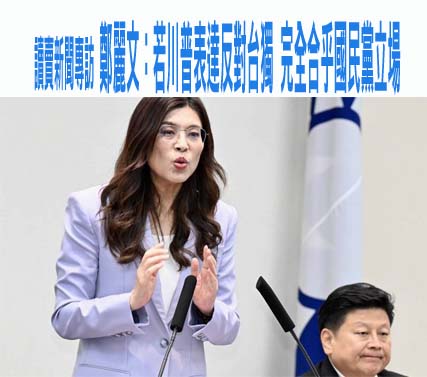 昔稱兩岸「特殊國與國關係」國民黨副主席改口 網諷：換位子換腦袋