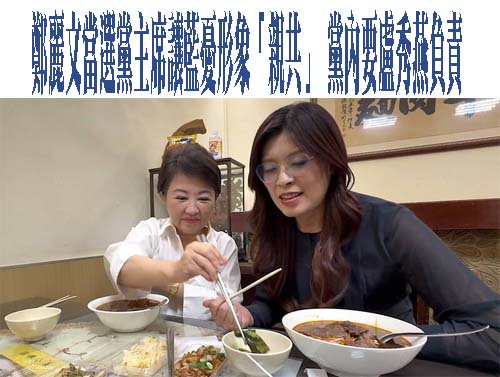  鄭麗文當選 高雄藍營新生代重量級議員擔憂「紅統」標籤上身