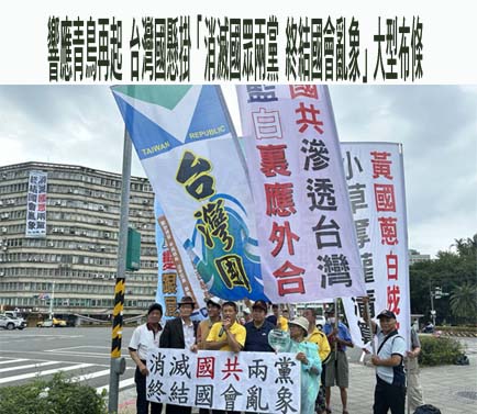 國民黨辦「藍鷹行動」 號召支持者621上街頭挺改革